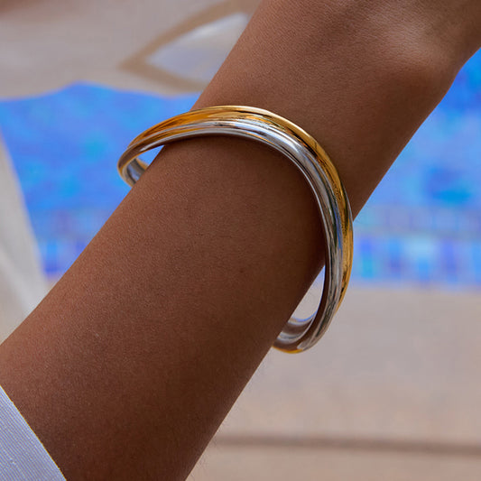 Color-Block Slim Bangle