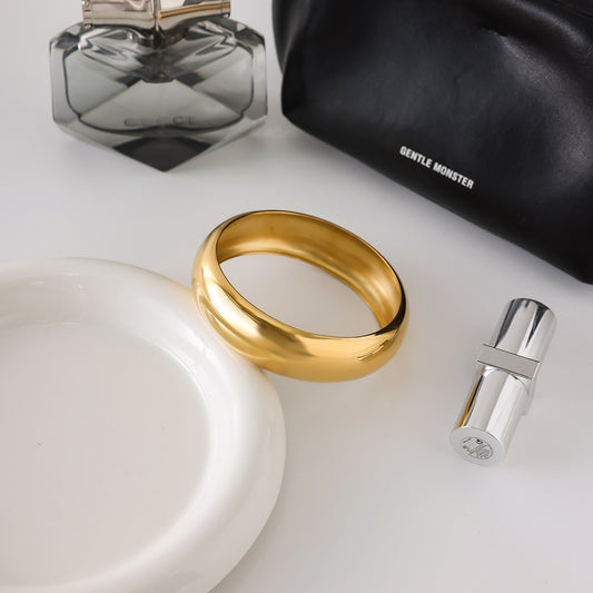 Bold Oversized Plain Bangle