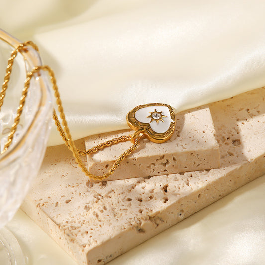 Waterproof Heart Necklace