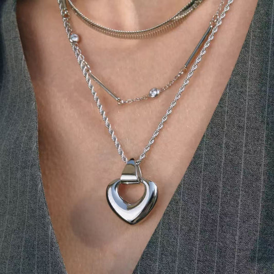Minimalist Heart Pendant