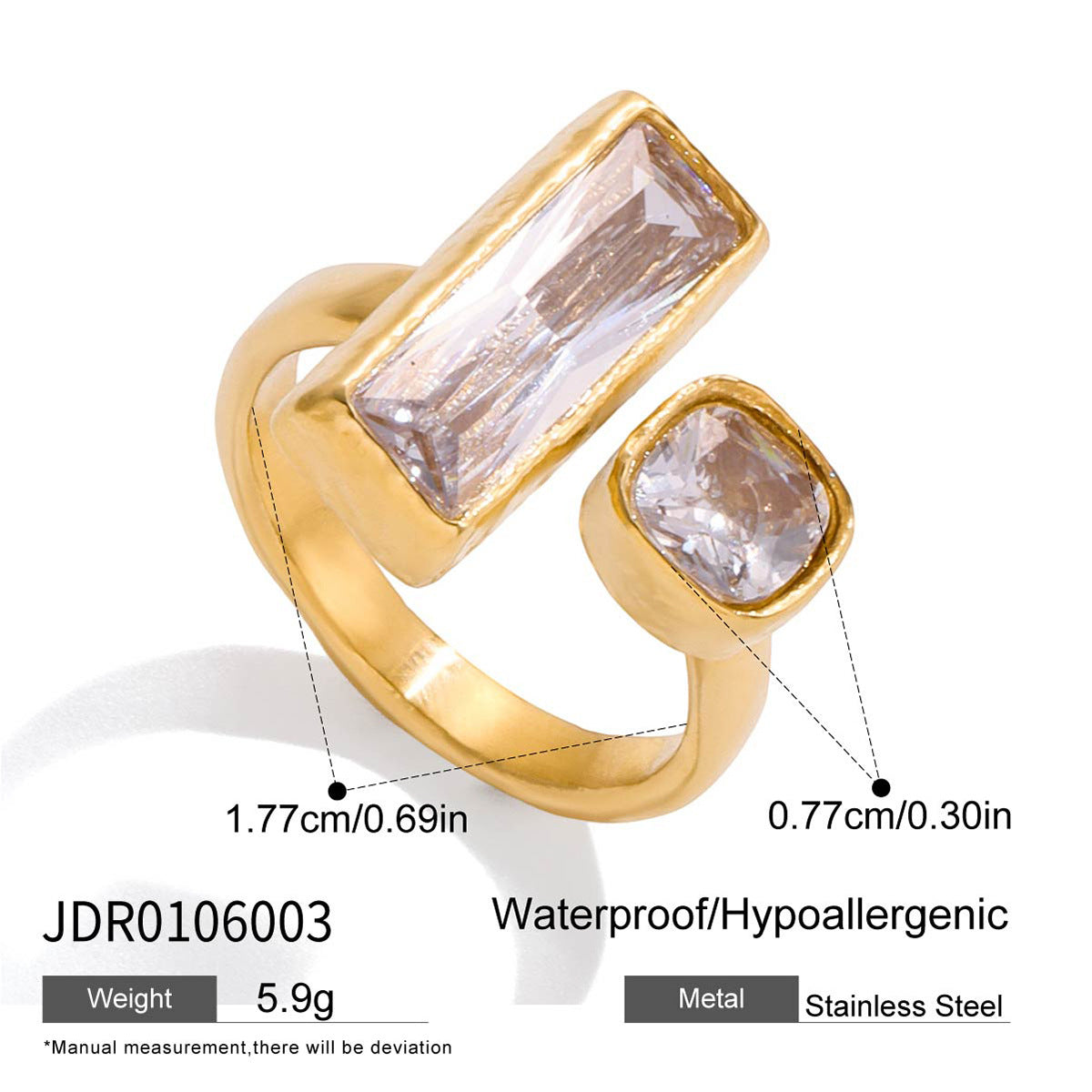 Minimalist Quadrilateral Ring