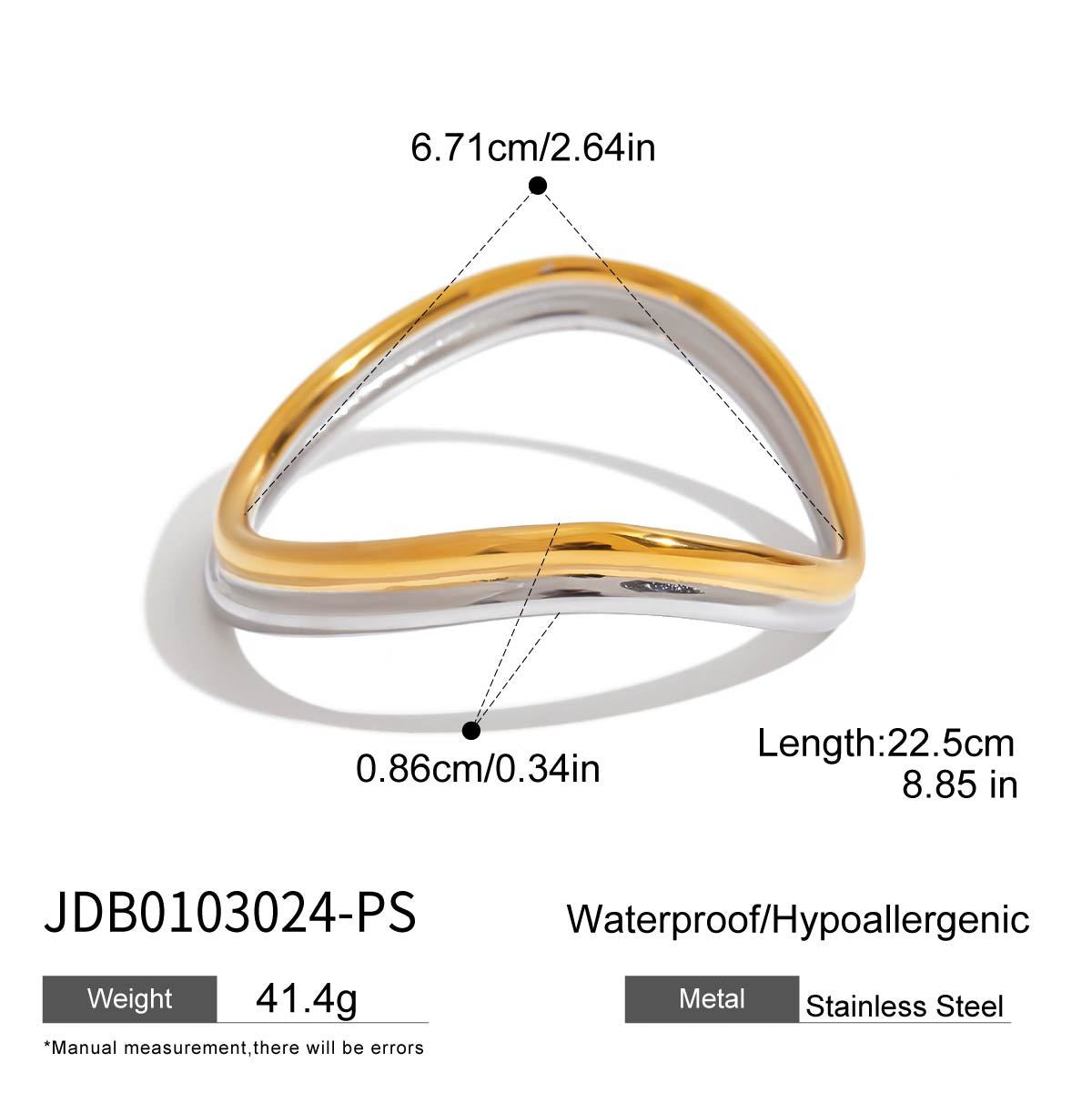 Color-Block Slim Bangle