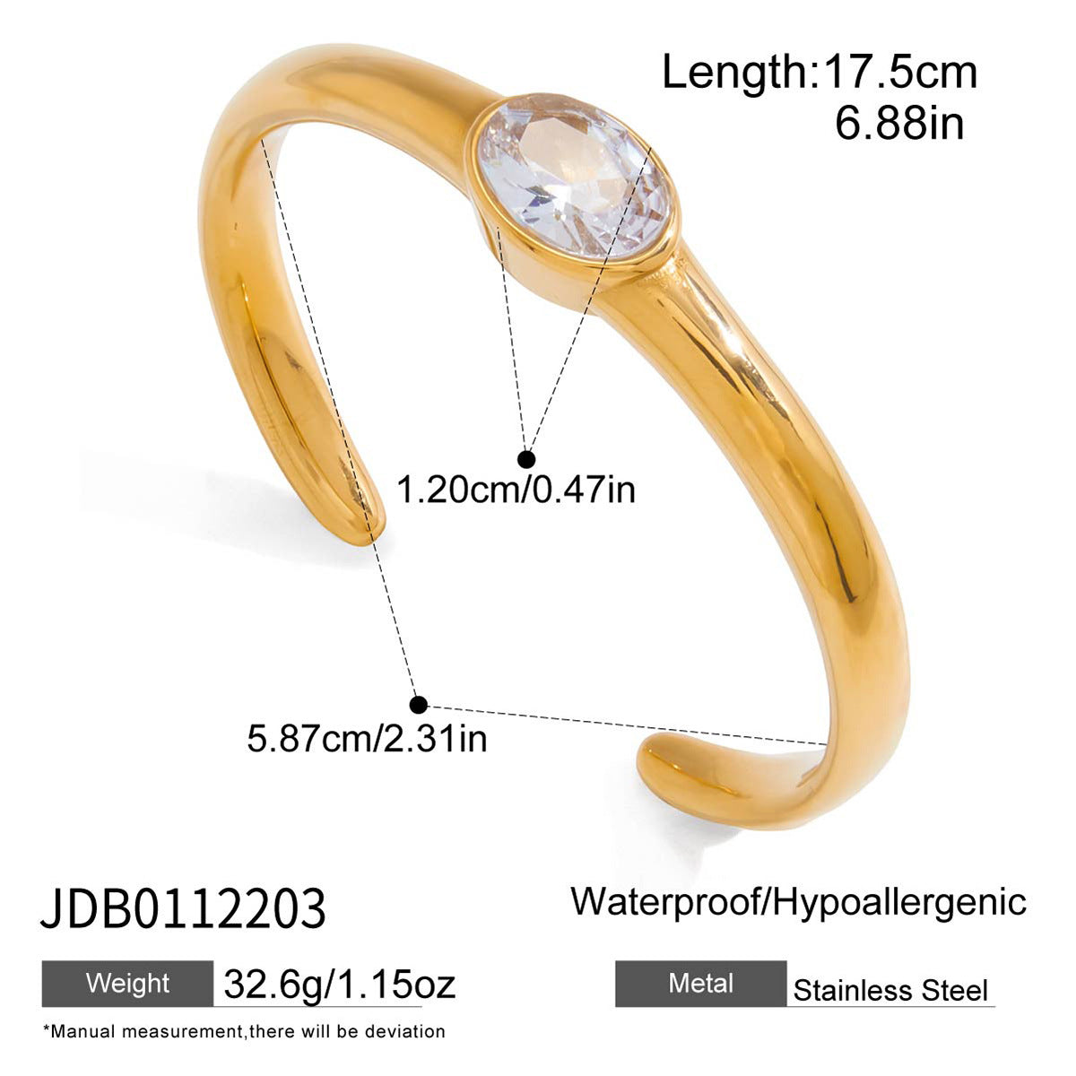 Zircon Bangle