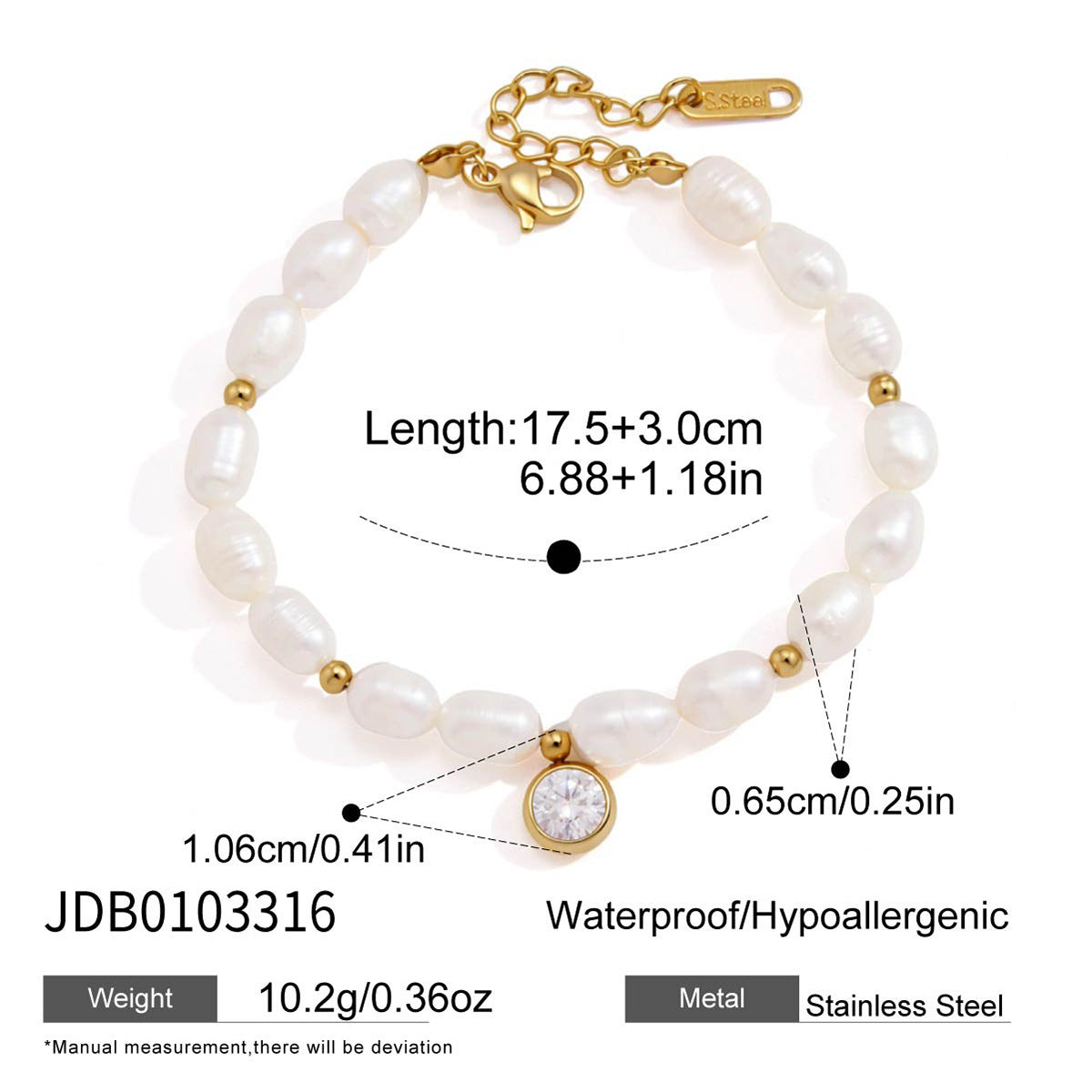 Minimalist Classic Pearl Chain