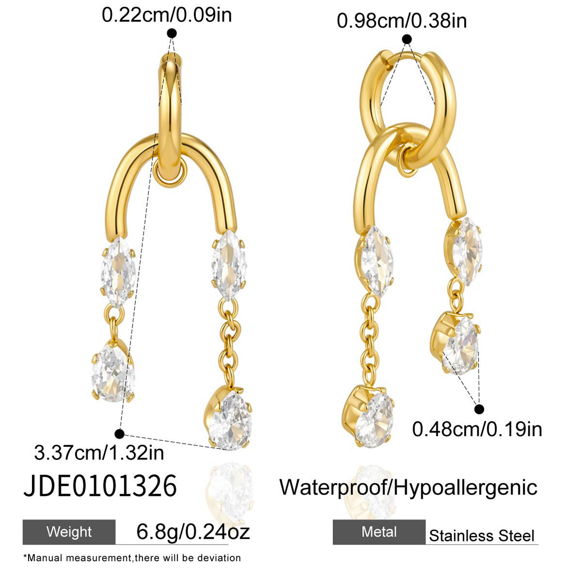 Minimalist Long Tassel Earrings