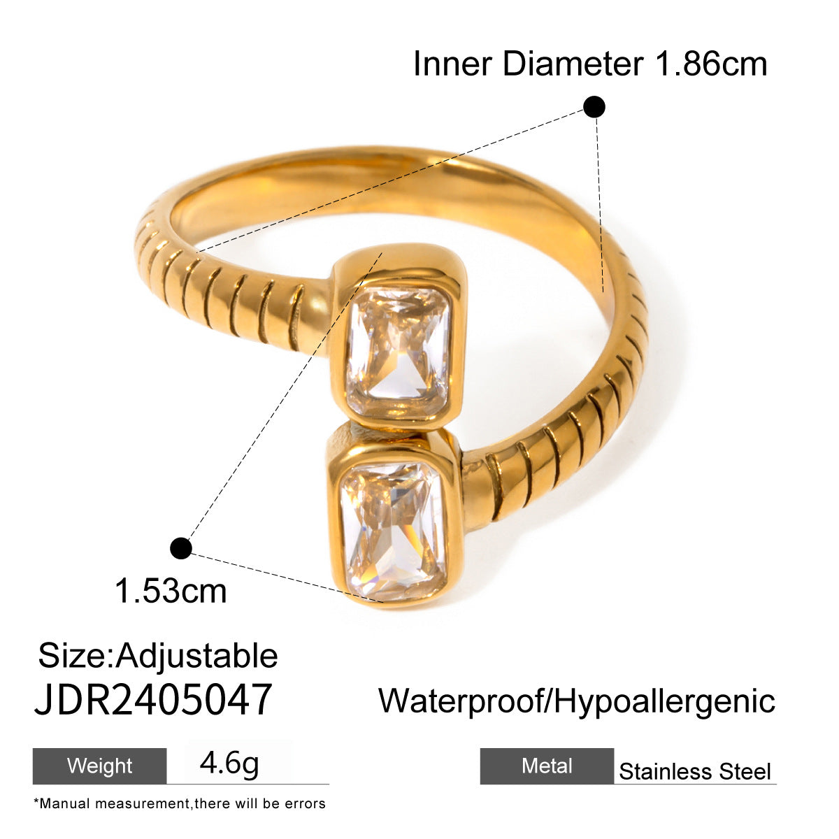 Minimalist Adjustable Ring
