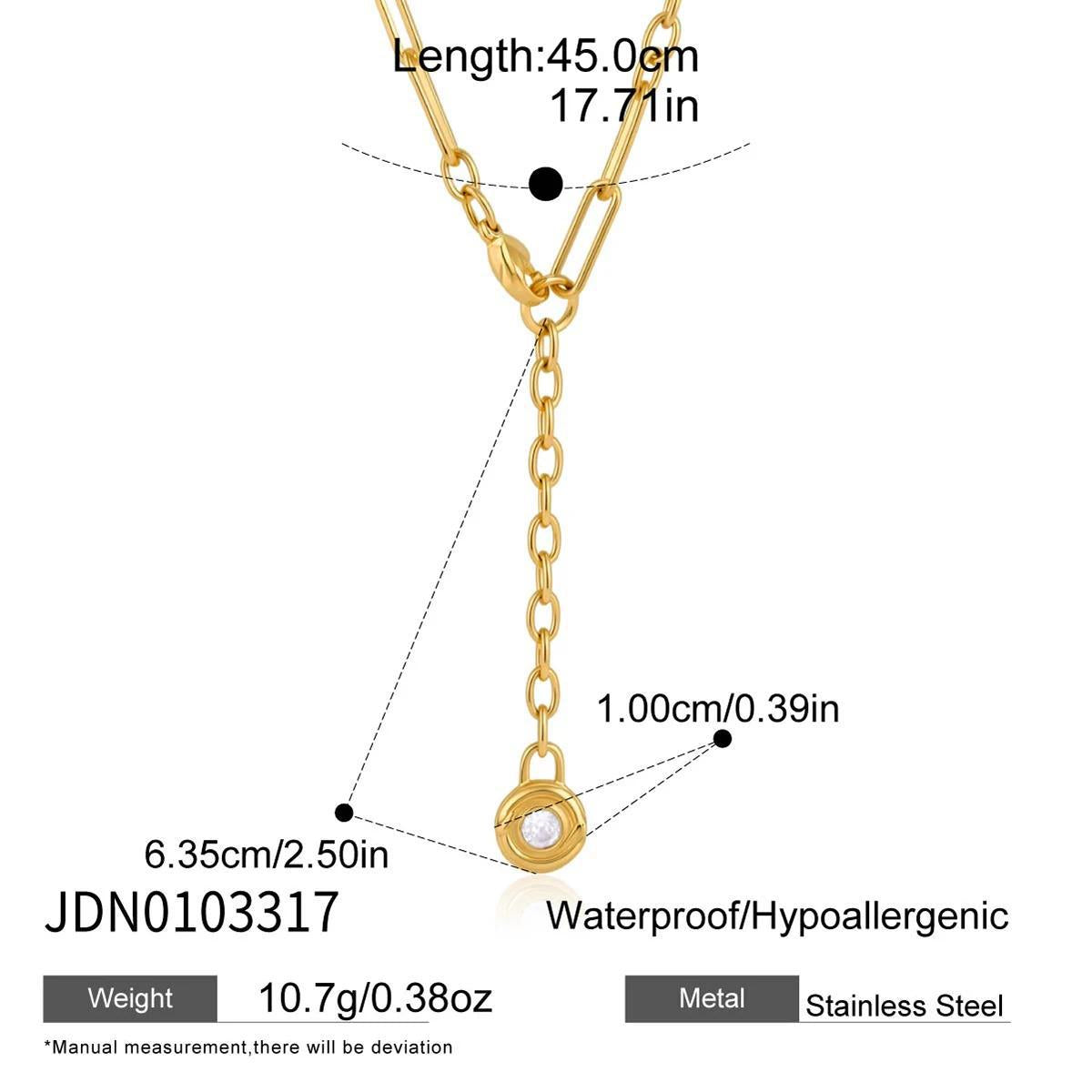 Minimalist Single Diamond-Cut Necklace