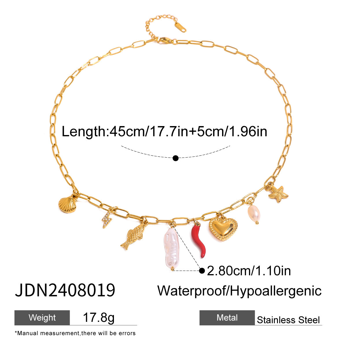 Minimalist Ocean Pearl Choker