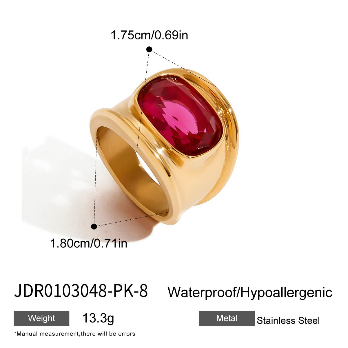 Red Gem Ring