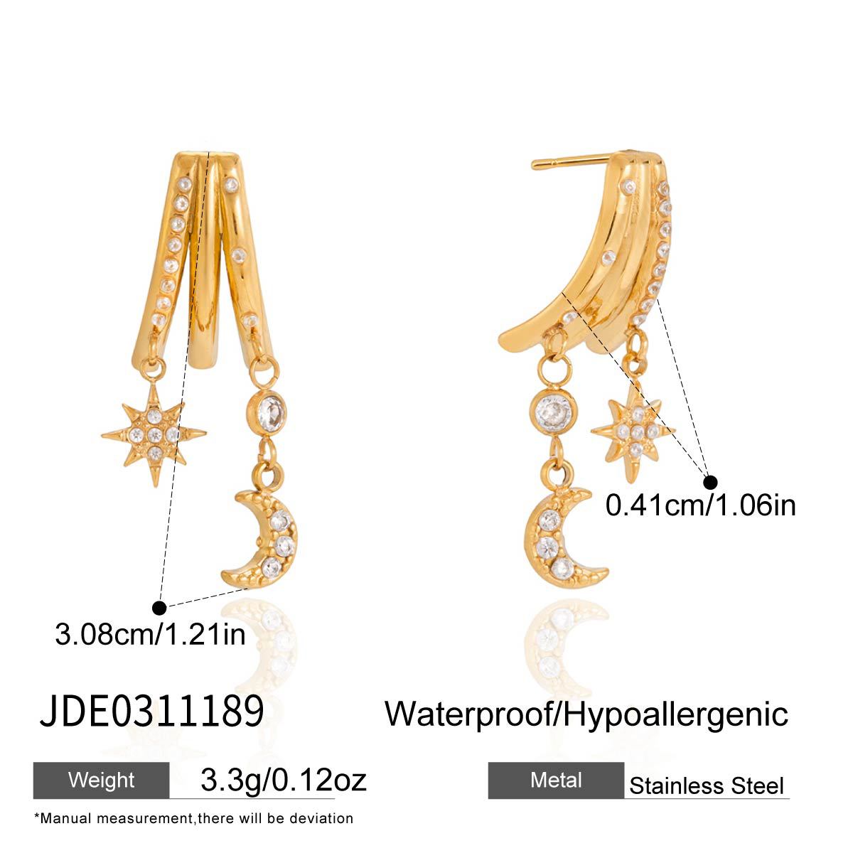 Minimalist Long Tassel Studs