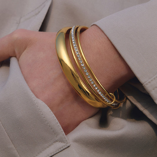 Stackable Zircon Bangle