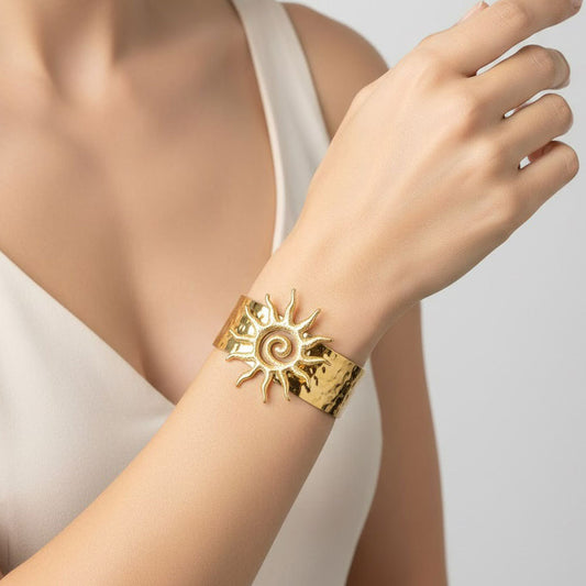 Sun Open Bangle