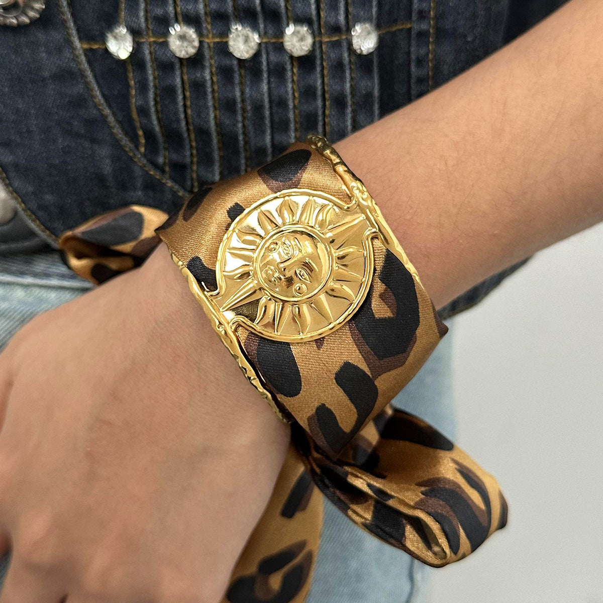 Wide Hollow Bangle