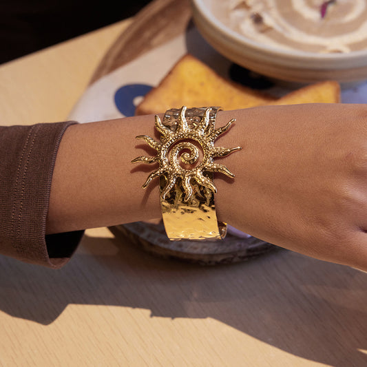 Sun Open Bangle