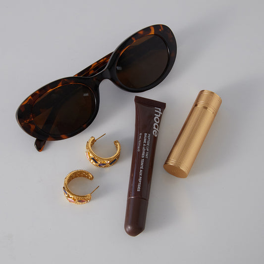 Colorful Zircon Earrings