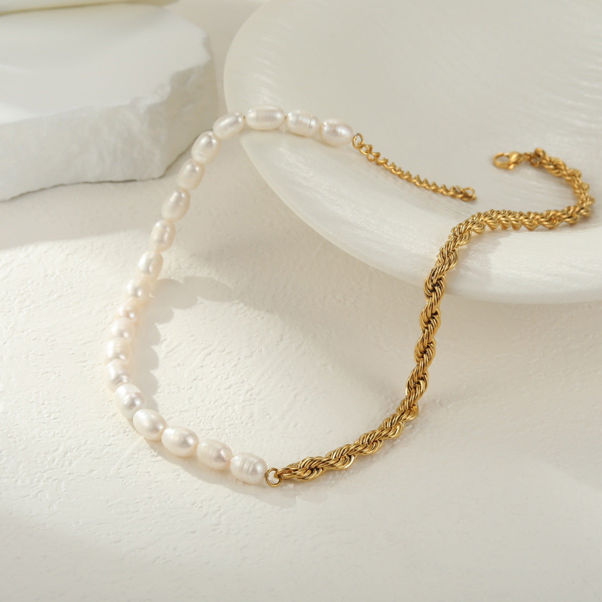 Natural Freshwater Pearl Jewelry Set