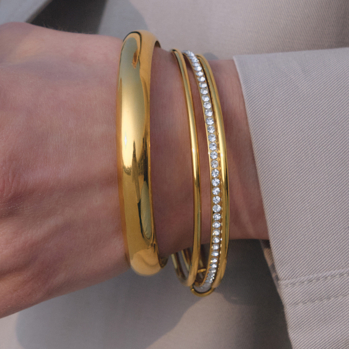 Stackable Zircon Bangle