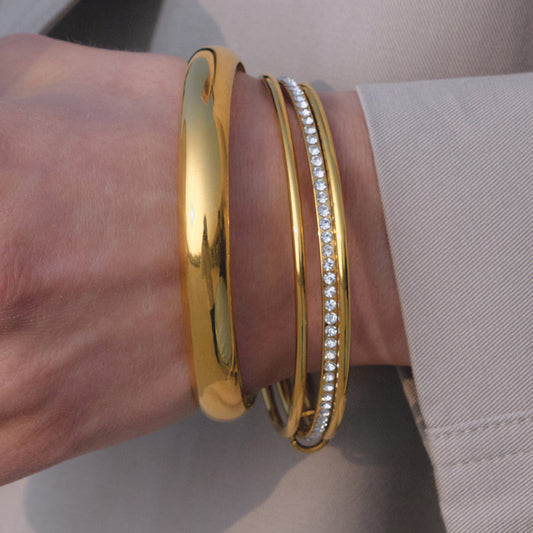 Stackable Zircon Bangle