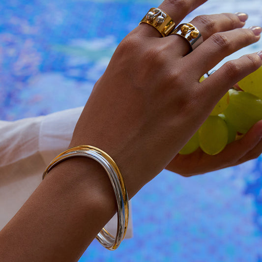 Color-Block Slim Bangle