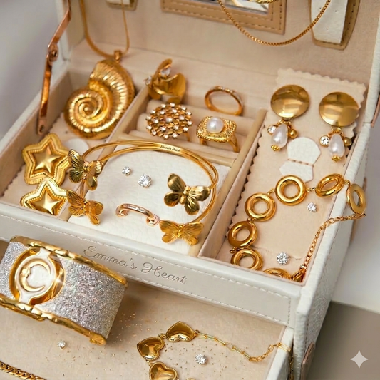 [Customized] Stainless Steel Jewelry Mystery Bundle - 5 PCS