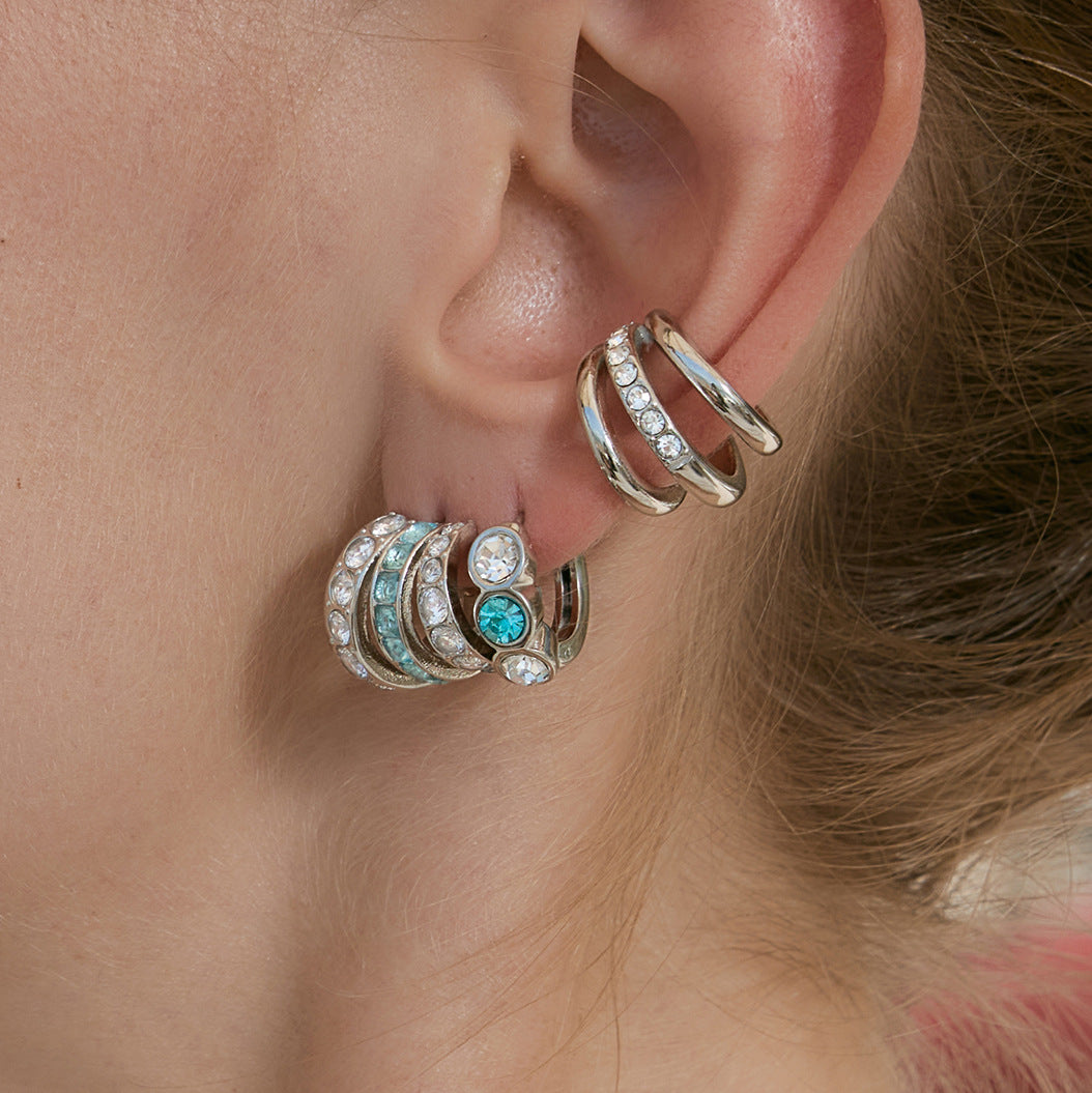 Minimalist Hollow C-Earrings