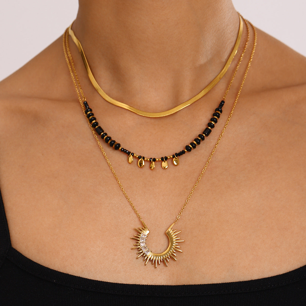 Charm Pendant Necklace