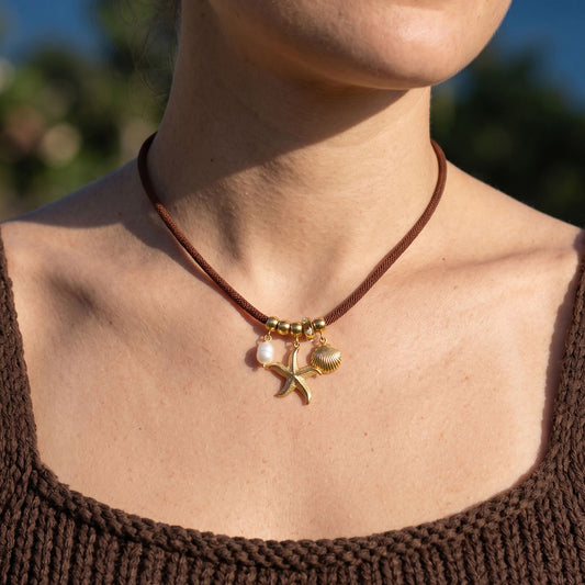 Minimalist Coastal Shell Necklace