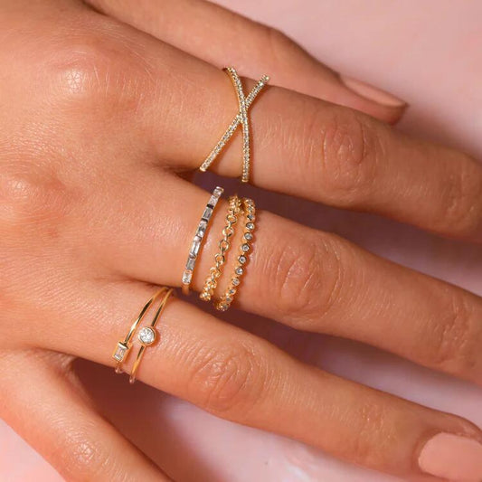 Waterproof Criss-Cross Ring