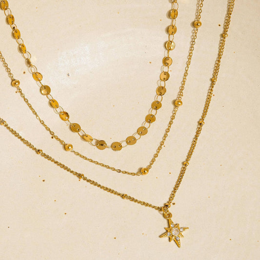 Minimalist Starburst Necklace