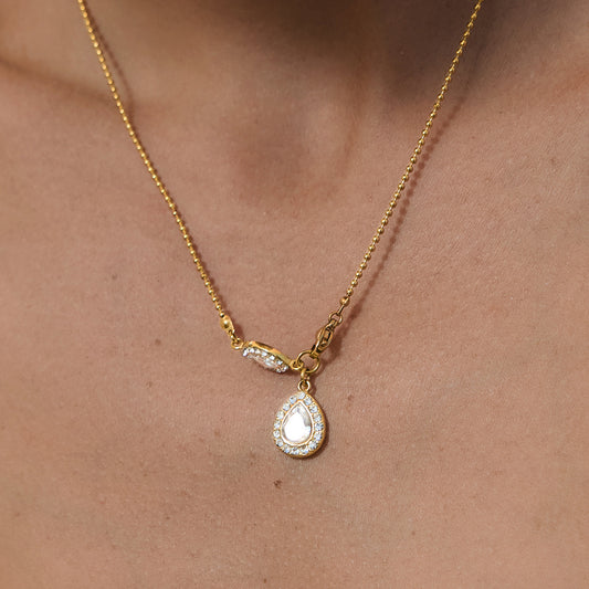 Waterproof Solitaire Necklace