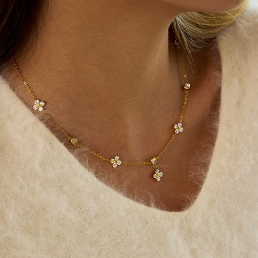 Waterproof Clover Necklace
