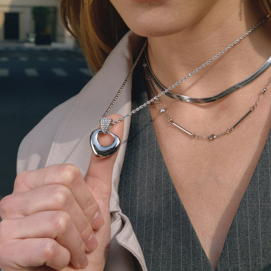 Minimalist Heart Pendant