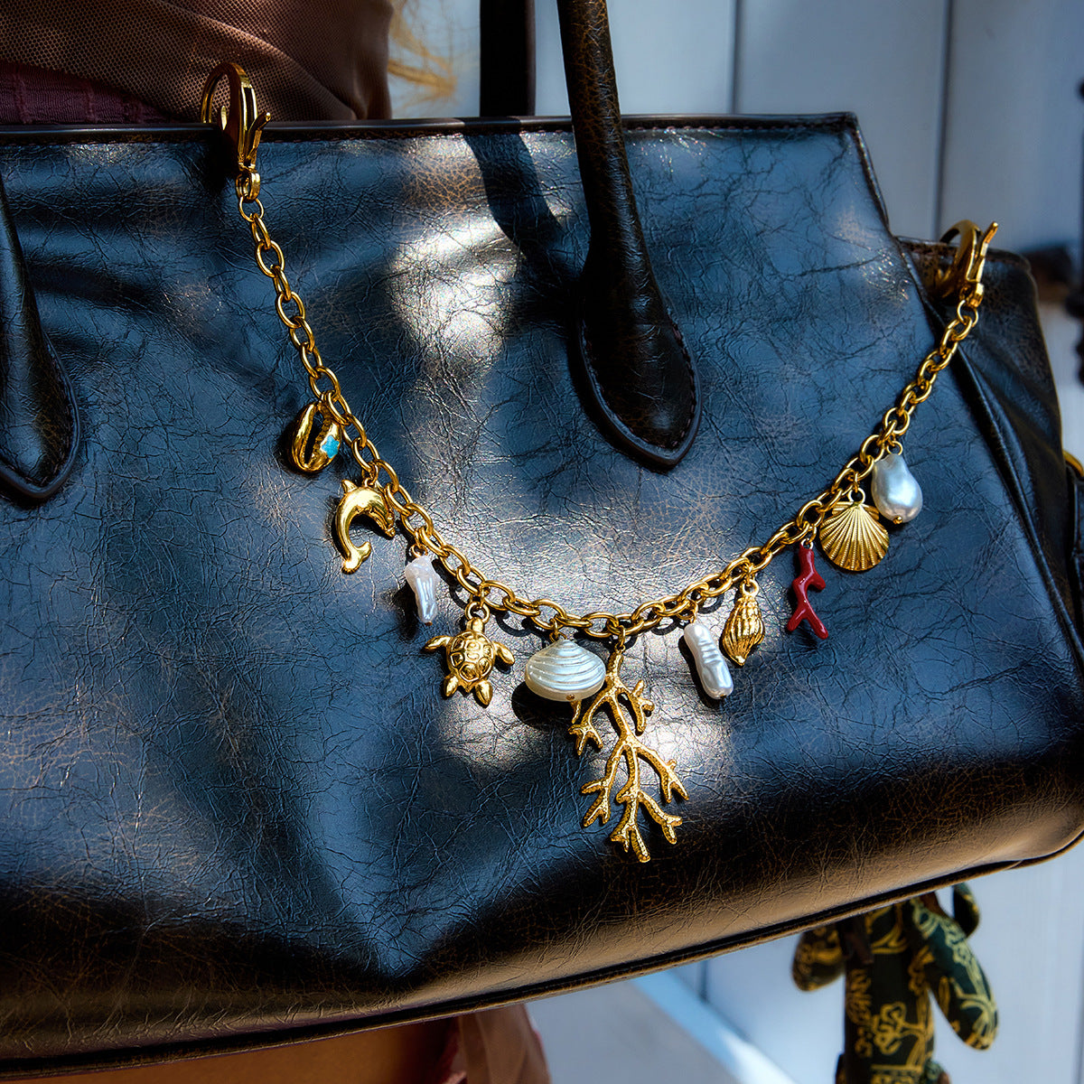 Minimalist Ocean Element Bag Accessory