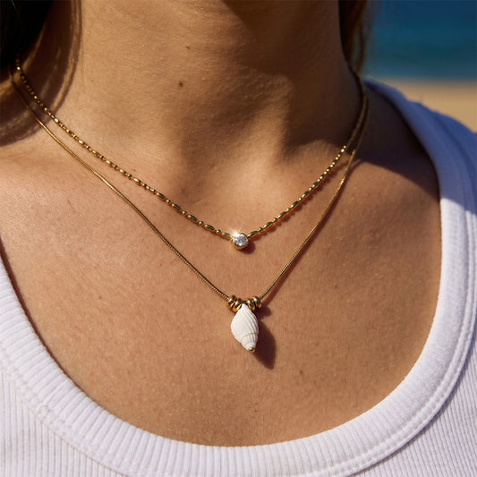 Waterproof Pearl Necklace