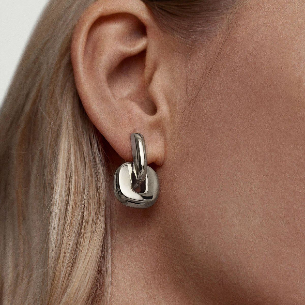 Waterproof Duo-Tone Geometric Studs