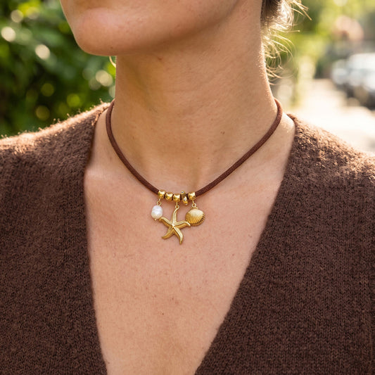 Minimalist Coastal Shell Necklace
