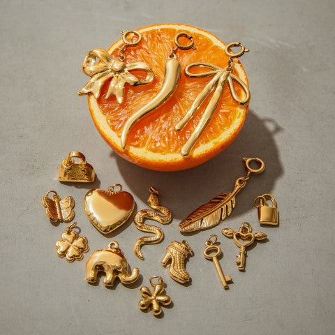 Stainless Steel Jewelry Accessories DIY Pendant