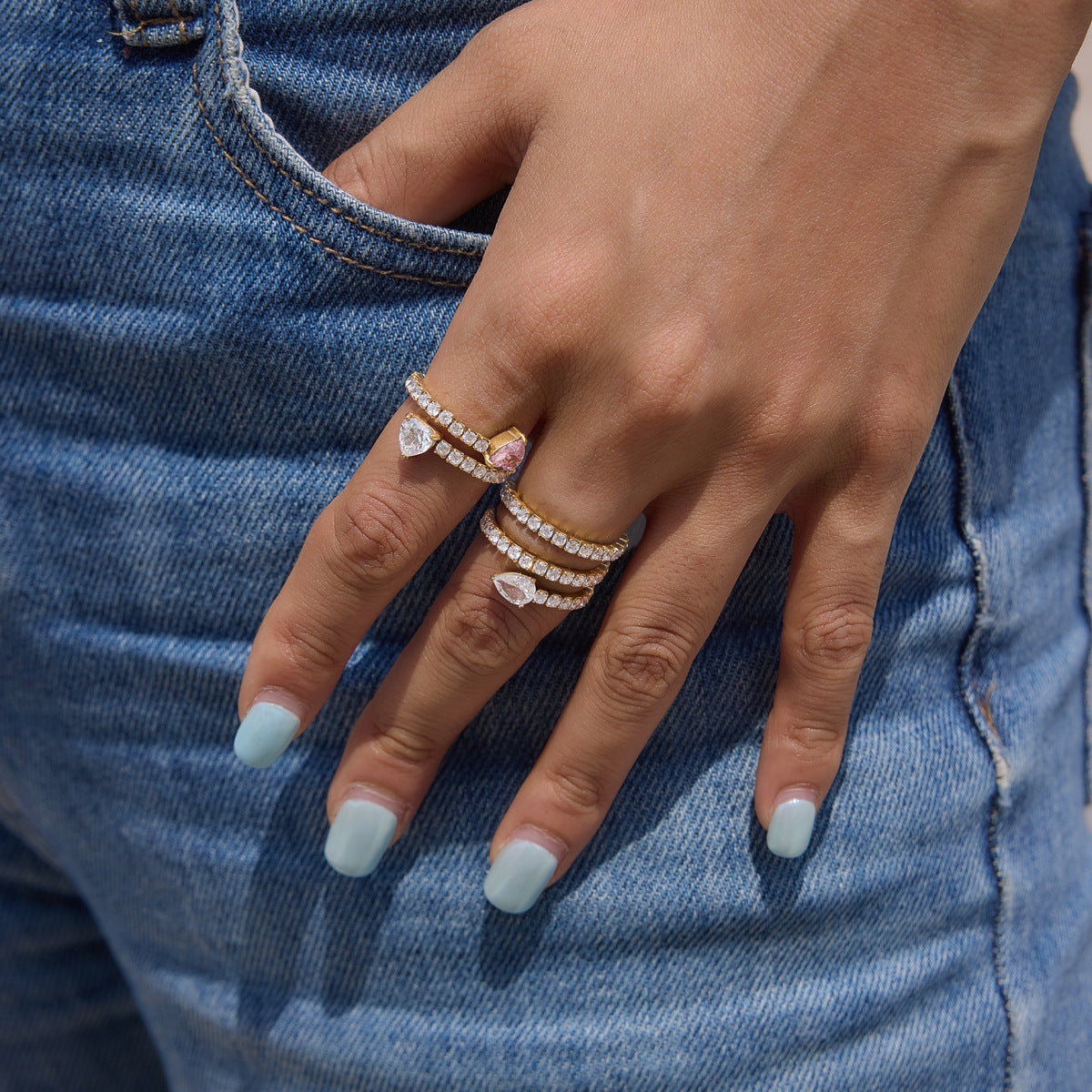 Minimalist Snake Wrap Ring