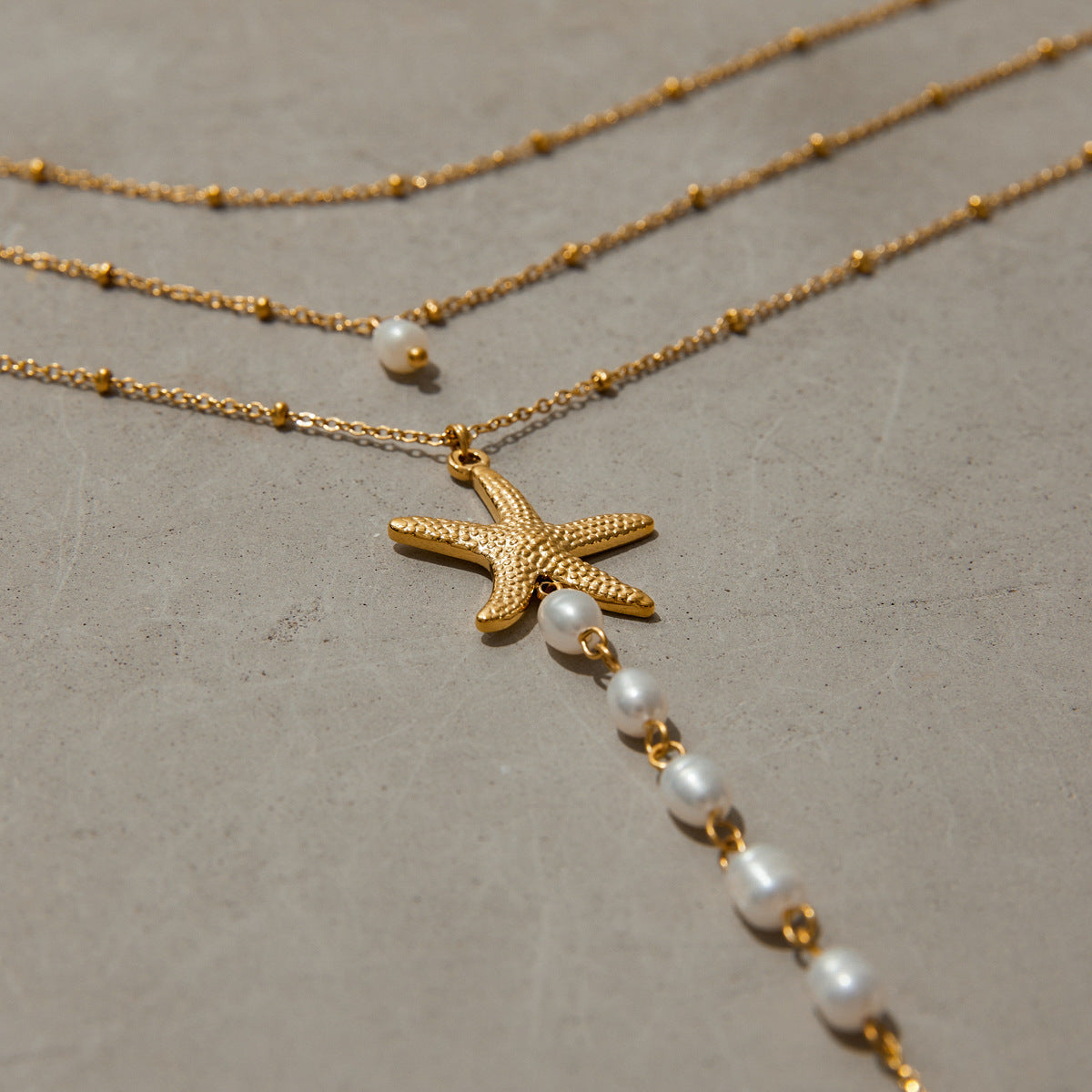 Minimalist Starfish Necklace