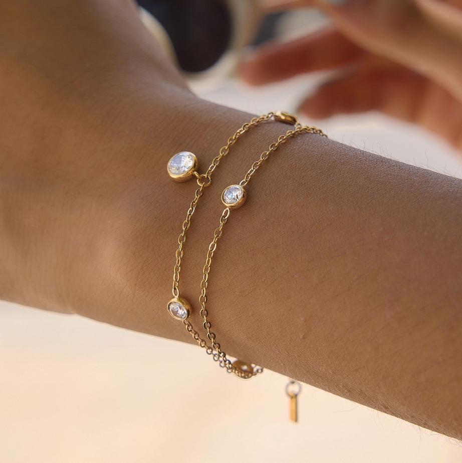 Minimalist Multi-Strand Wristband
