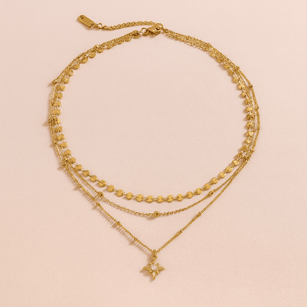 Minimalist Starburst Necklace