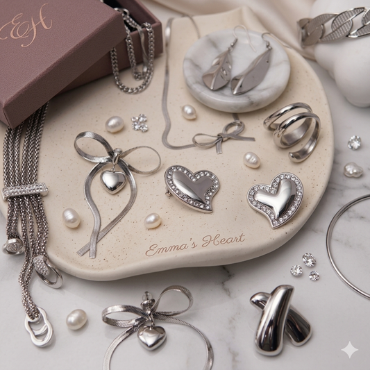 [Customized] Stainless Steel Jewelry Mystery Bundle - 10 PCS