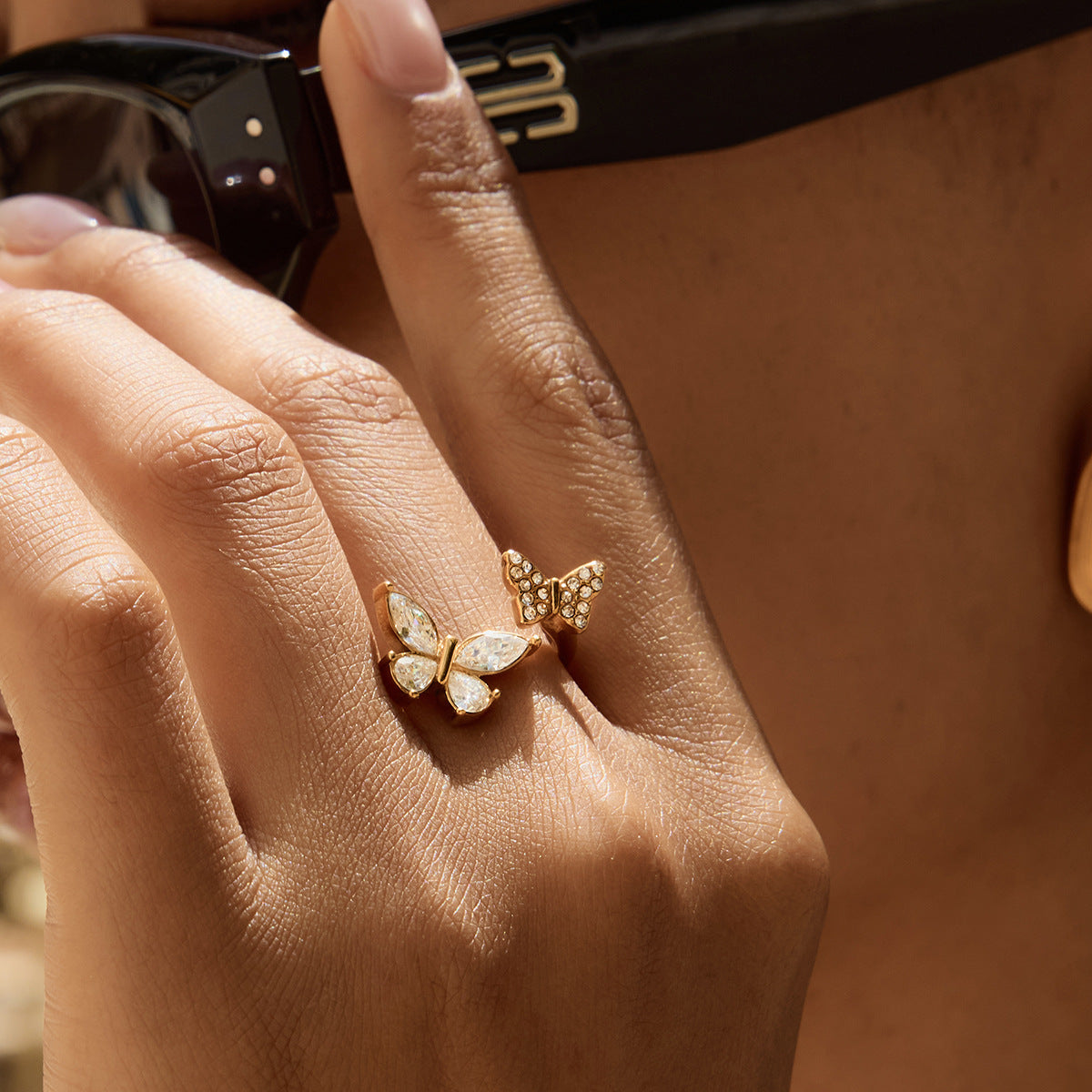 Butterfly Open Ring