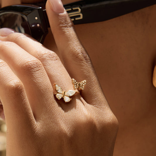Butterfly Open Ring