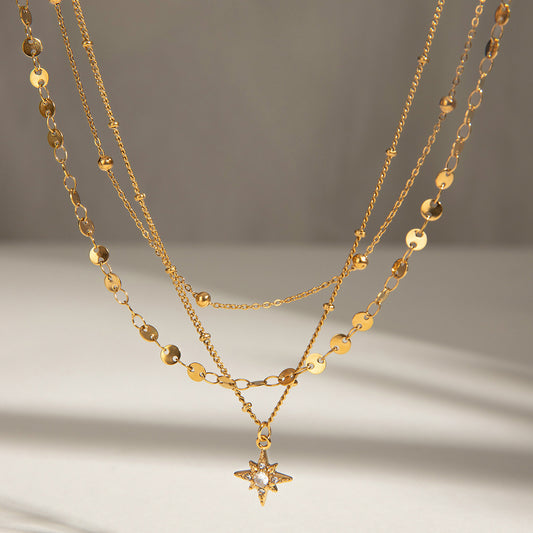 Minimalist Starburst Necklace