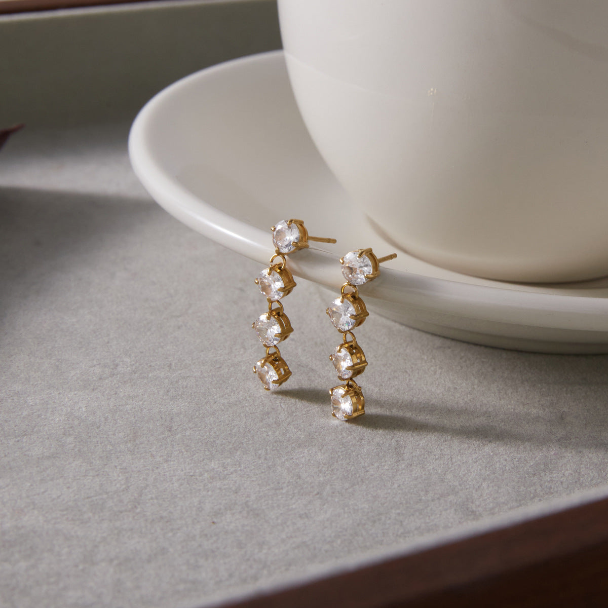 Minimalist Long Tassel Earrings