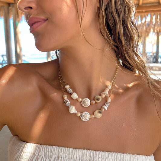 Minimalist Nautical Conch Necklace