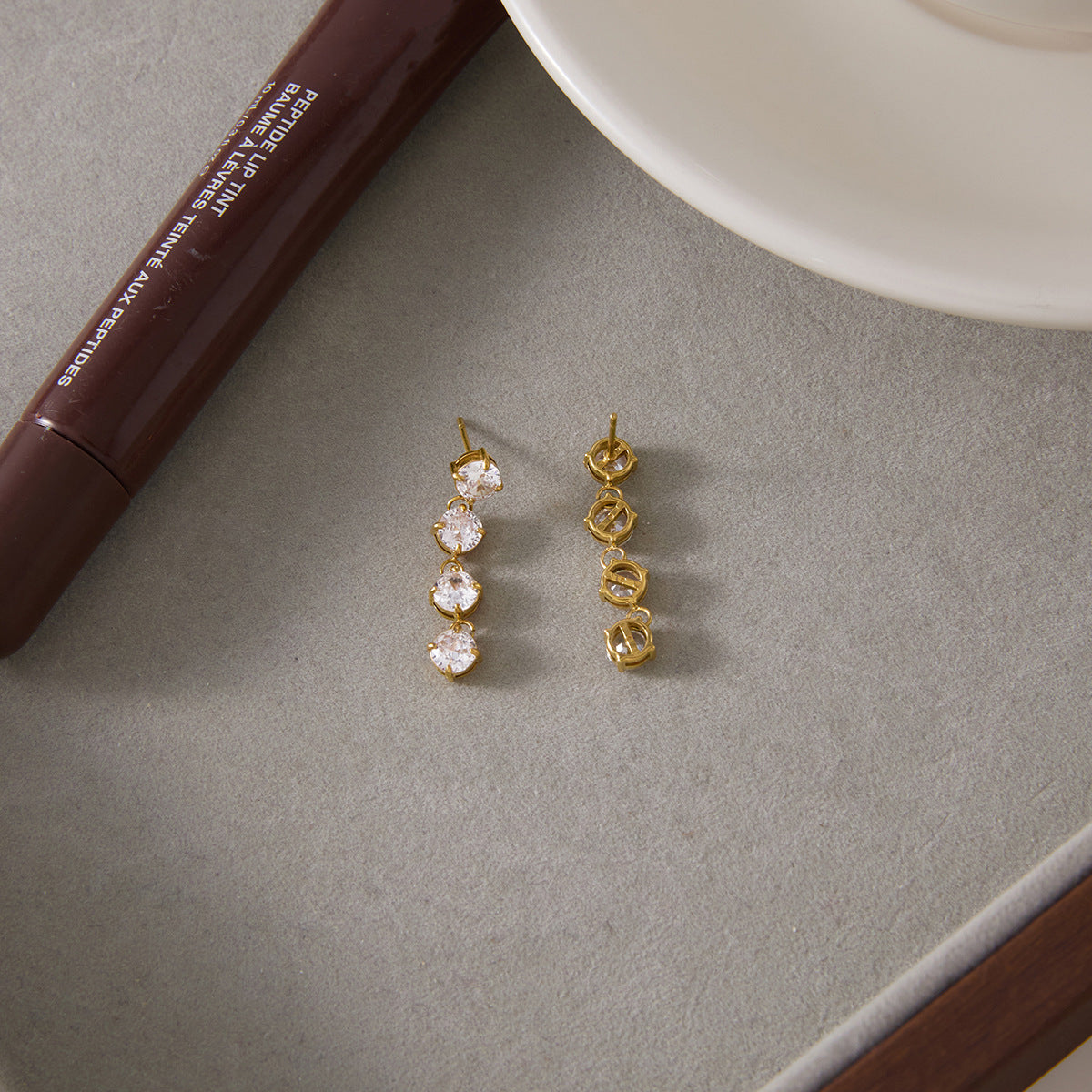 Minimalist Long Tassel Earrings