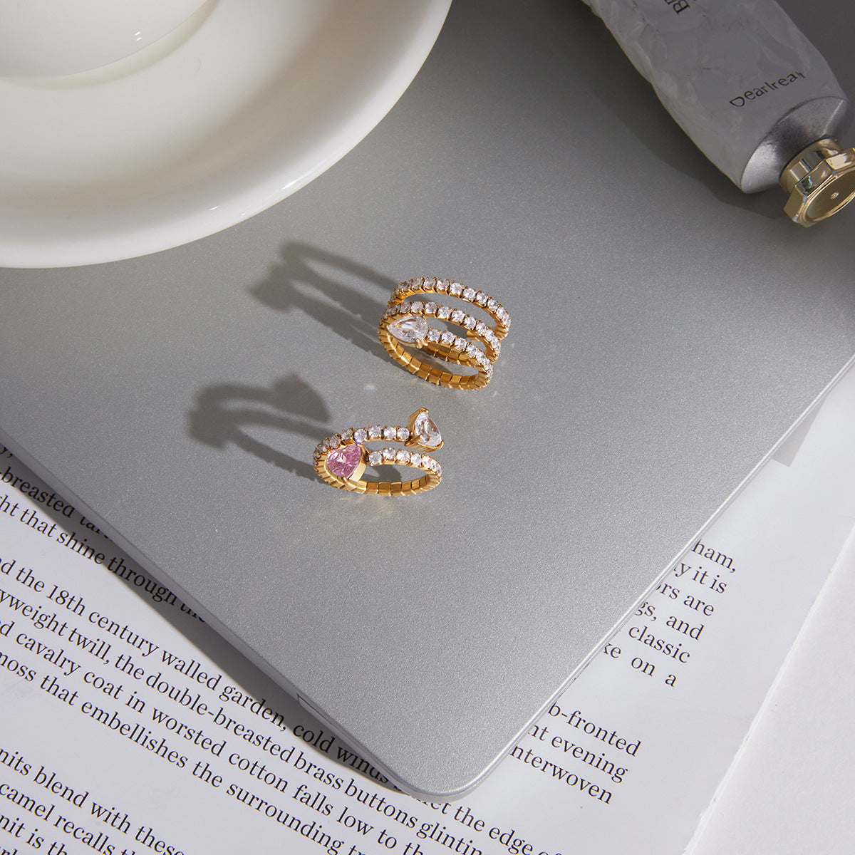 Minimalist Snake Wrap Ring