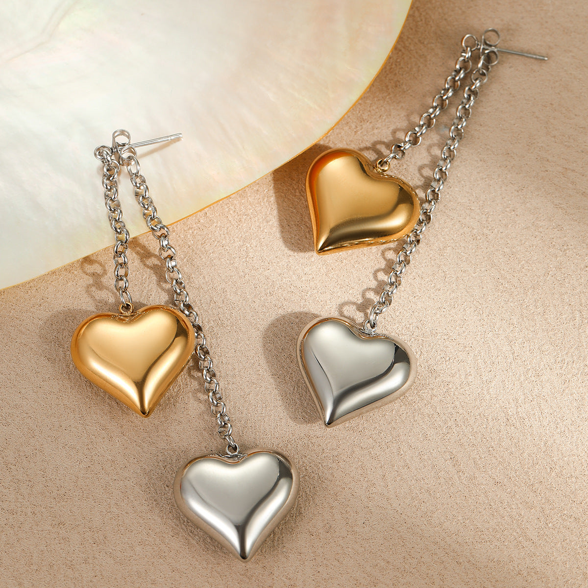 Minimalist Mixed Metal Jewelry